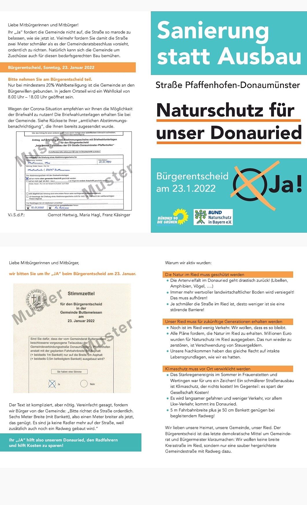 Bürgerentscheid 23.01.22 Gemeinde Buttenwiesen